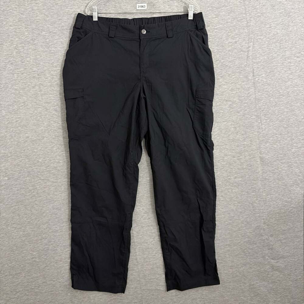 Duluth Trading Women's Size 18Wx31 Black Nylon Dry On The Fly Straight Pants